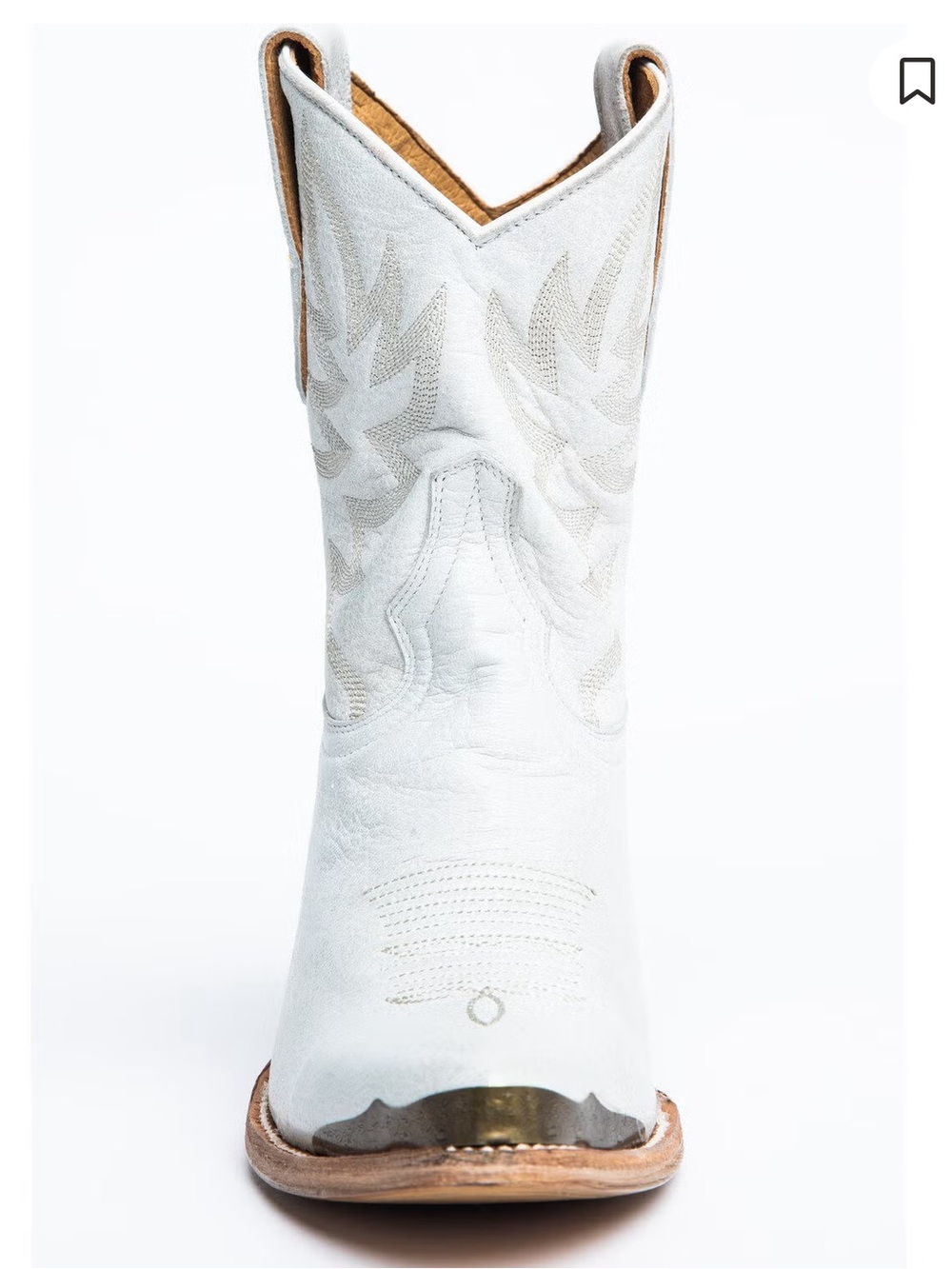 Idyllwind Wheels Women's White Western Boots, 7 - Picture 4 of 8